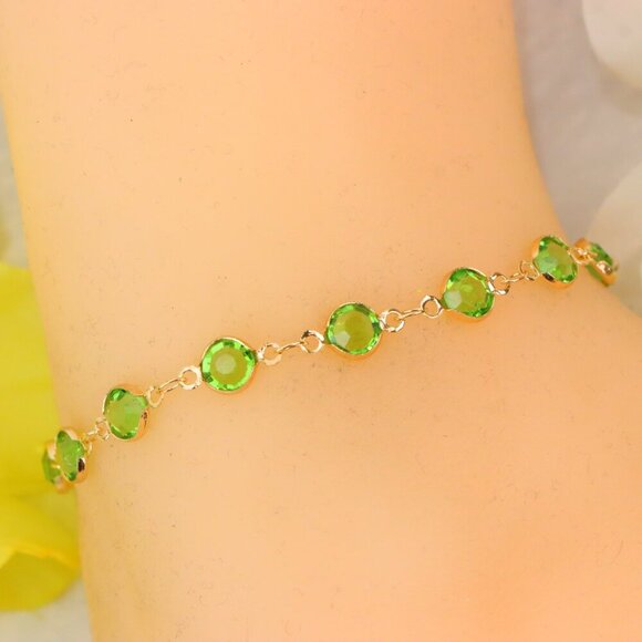 Minimalist Anklet, Sleek & Modern Design, Women’s Fashion, YC110443-A - Picture 7 of 10